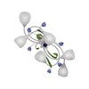 Миниатюра фото потолочная люстра vitaluce v1467-0/6pl | 220svet.ru