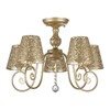 Миниатюра фото потолочная люстра myfar ceiling luna mr1314-5c | 220svet.ru