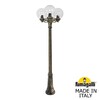 Миниатюра фото садово-парковый фонарь fumagalli gigi bisso/g250 3l g25.156.s30.bxf1r | 220svet.ru