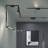 Миниатюра фото трековый магнитный светодиодный светильник elektrostandard vision 85087/01 черный a063691 | 220svet.ru