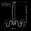 Миниатюра фото подвесная люстра lightstar bianco 760086 | 220svet.ru