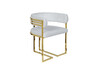 Миниатюра фото стул велюр светло-серый/золото garda decor gy-8504stul-svser | 220svet.ru