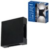 Миниатюра фото уличный настенный светильник uniel ulu-p33d-4w/4000k ip65 black ul-00013621 | 220svet.ru