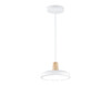Миниатюра фото подвесной светодиодный светильник ambrella light linetech fl fl4838 wh/wd | 220svet.ru