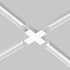 Миниатюра фото коннектор x-образный для профиля maytoni elasity ip o-tr001-cc-w | 220svet.ru