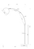 Миниатюра фото торшер arte lamp goliath a5822pn-1ss | 220svet.ru