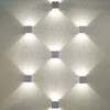 Миниатюра фото уличный настенный светодиодный светильник elektrostandard 1548 techno led winner белый a038412 | 220svet.ru