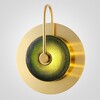 Миниатюра фото бра imperium loft green disk 144298-22 | 220svet.ru