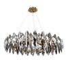 Миниатюра фото подвесная люстра divinare ophelia 7203/17 lm-12 | 220svet.ru
