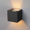 Миниатюра фото уличный настенный светодиодный светильник elektrostandard 1548 techno led winner a038410 | 220svet.ru