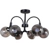 Миниатюра фото потолочная люстра reluce 01268-0.3-06 bk+cr | 220svet.ru