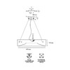 Миниатюра фото подвес для светильника sonex macaron 7704/l белый | 220svet.ru