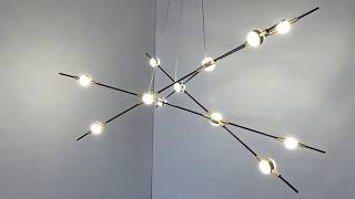 Миниатюра фото подвесной светодиодный светильник odeon light costella 3906/48l | 220svet.ru